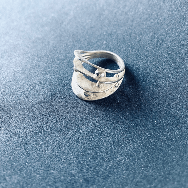 Bague Vagues et gouttes