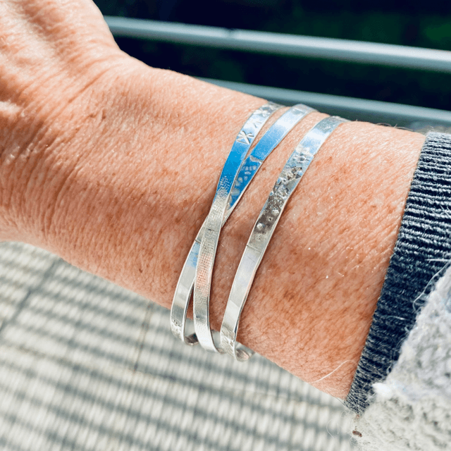 Bracelet texturé