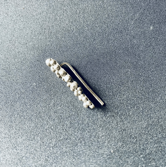 Bijou d’oreille Perles d’argent