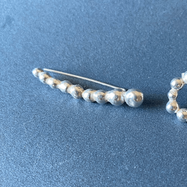 Bijou d’oreille gouttes de pluie 