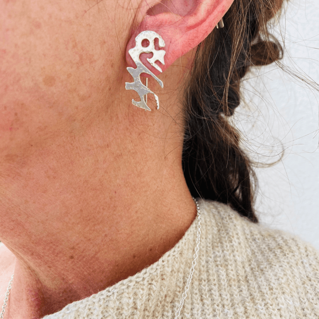 Bijou d’oreille Corail Corne de Cerf