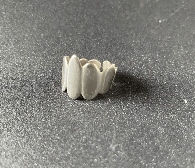 Bague Galets crescendo