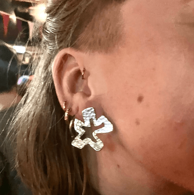 Boucle d’oreille Fleur de mer