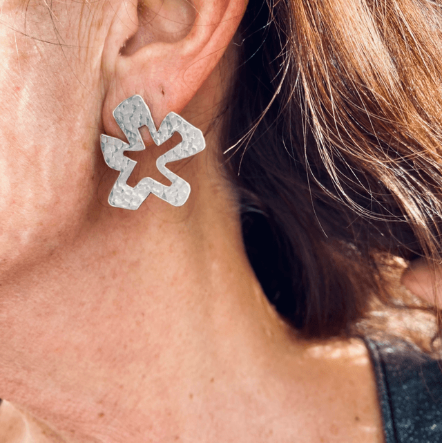 Boucle d’oreille Fleur de mer