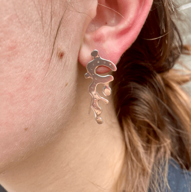 Bijou d’oreille corail