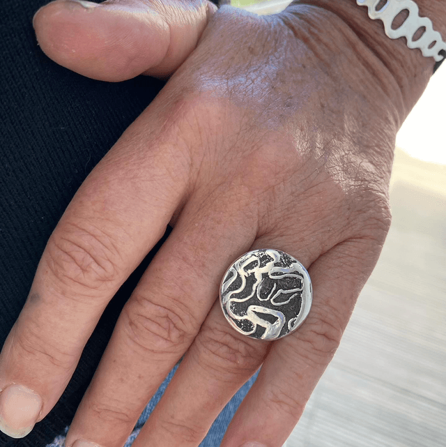 Bague Corail Cerveau de neptune
