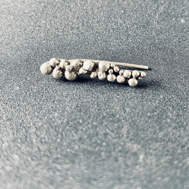 Bijou d’oreille Perles d’argent