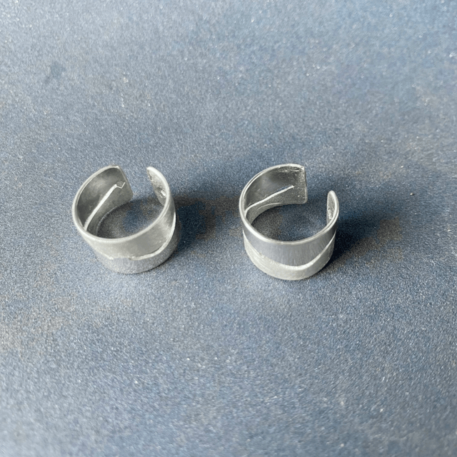 Bague d’oreille ear cuff vague