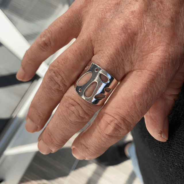Bague Galets Moucharabieh