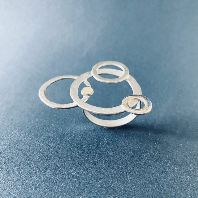 Bague Là l’eau 5 Gouttes sur l’eau