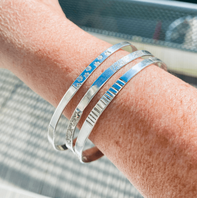 Bracelet texturé
