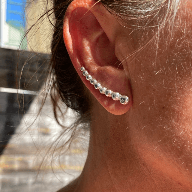 Bijou d’oreille gouttes de pluie 